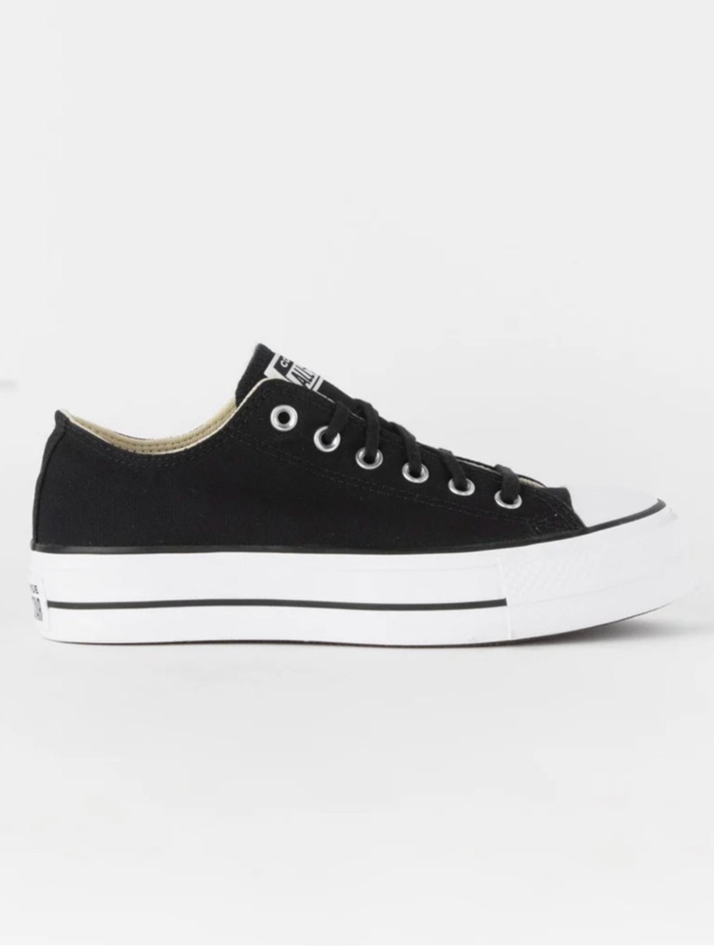 CONVERSE Chuck Taylor All Star Lift Platform Womens Low Top Shoes - Picture 2 of 8